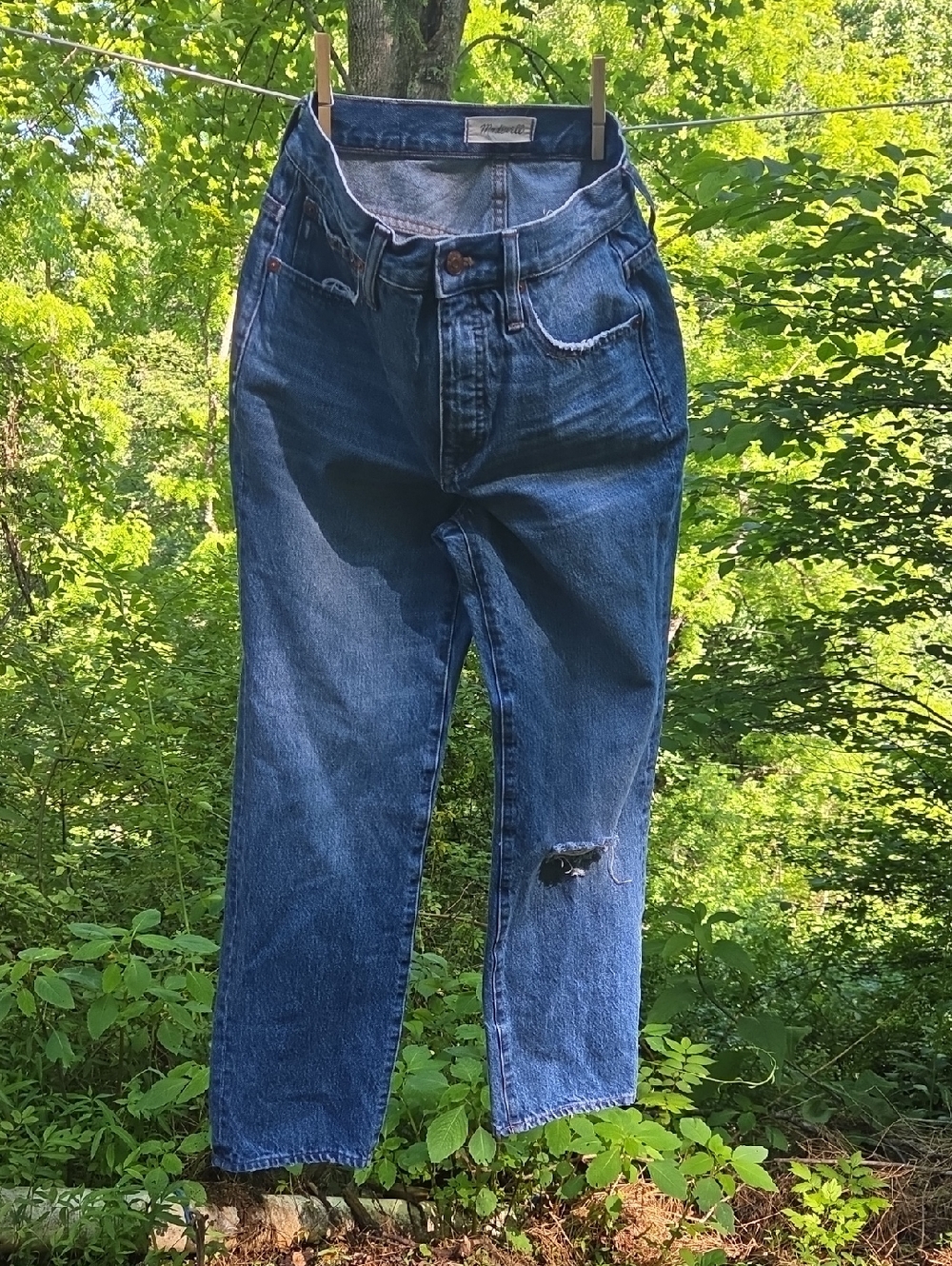 MADEWELL ladies Classic Straight Jeans Size 26